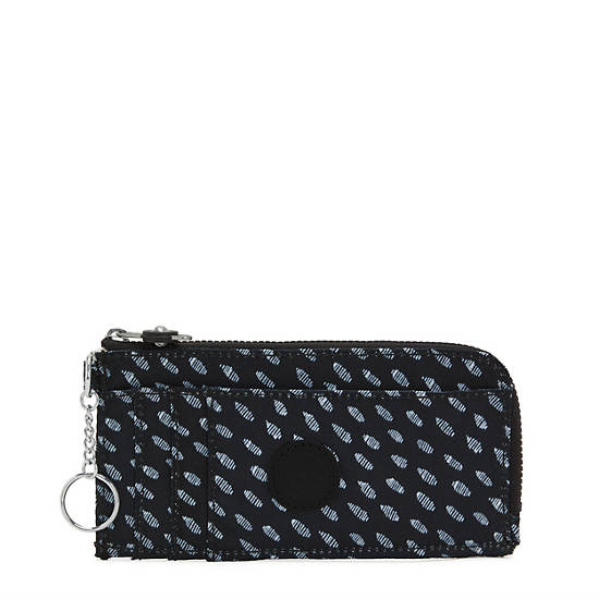 Kipling Dafni Printed Wallet Pung Sort Hvide | DK 2175UZ